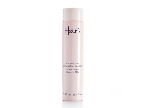 FLEUR'S COTTON FLOWER CLEANSING MILK valomasis veido pienelis su medvilnės ekstraktu, magnolijomis ir orchdėjomis, 250 ml FLEUR'S COTTON FLOWER CLEANSING MILK valomasis veido pienelis su medvilnės ekstraktu, magnolijomis ir orchdėjomis, 250 ml